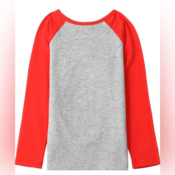 NWT HH Family Girls Flip Sequin Unicorn Heart Long Sleeve Raglan T-Shirt size 8 - Picture 4 of 10